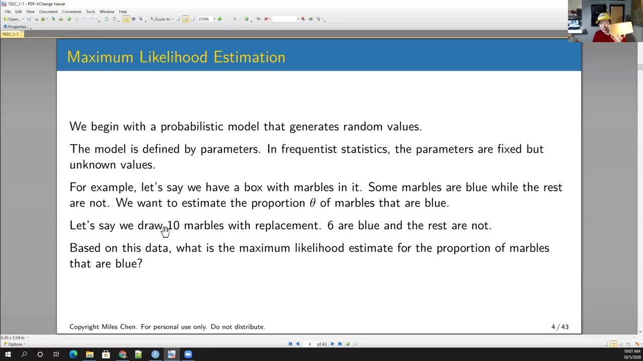 [图]Monte Carlo Methods (Fall 2020)