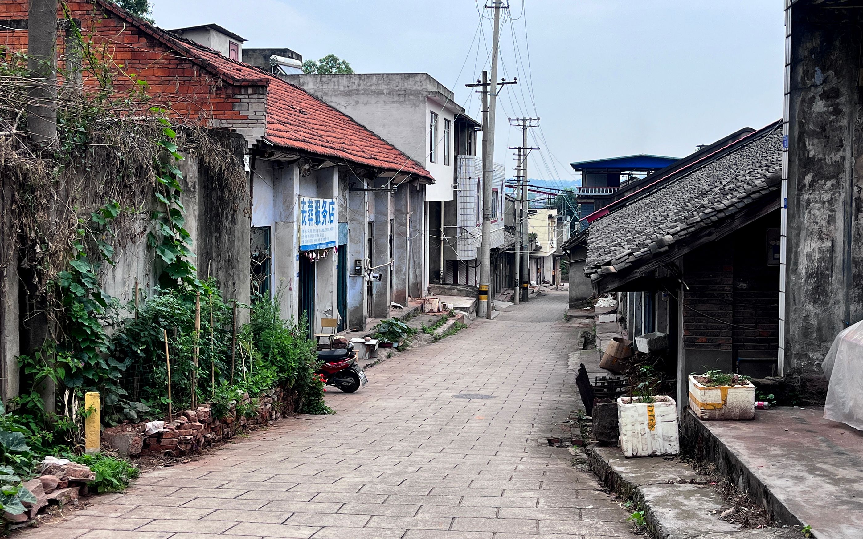 成都沱江上还有这样的古场镇,停止在70年前,整条街上空无一人!哔哩哔哩bilibili