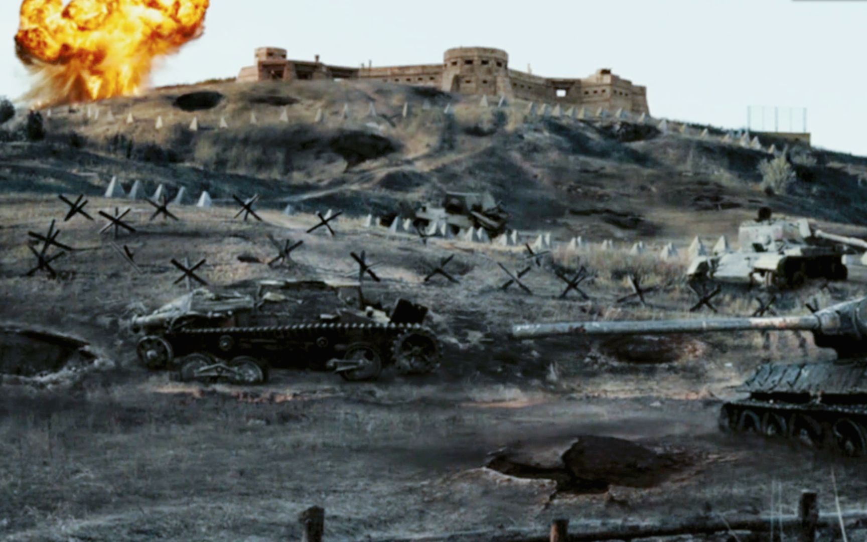 二战电影:烈日灼人之碉堡要塞,德军一败涂地!