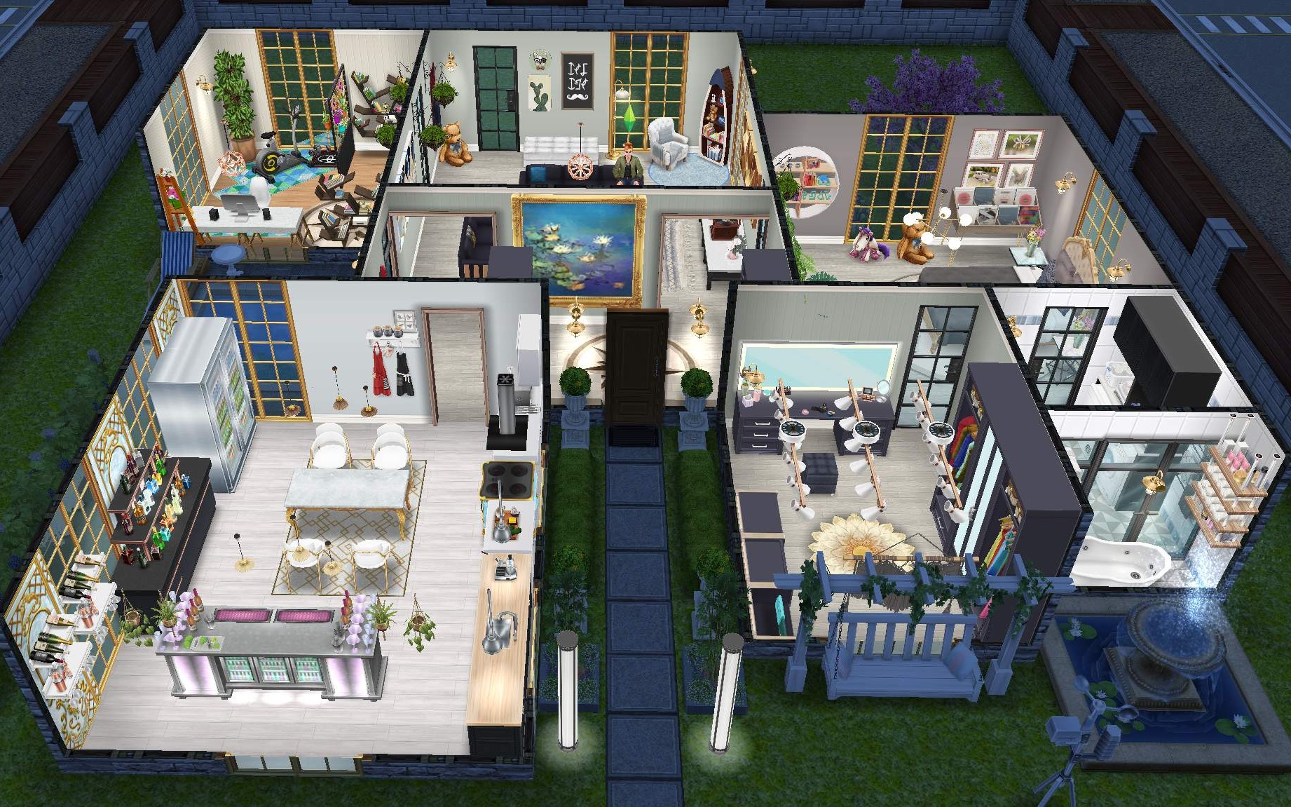 【模拟人生畅玩版】设计师之家硬性改造