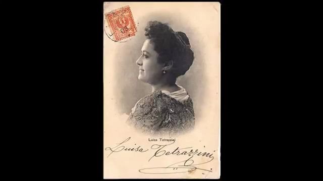 [图]现代声乐史第一批花腔女高音 Luisa Tetrazzini 四周多么寂静 Regnava nel silenzio