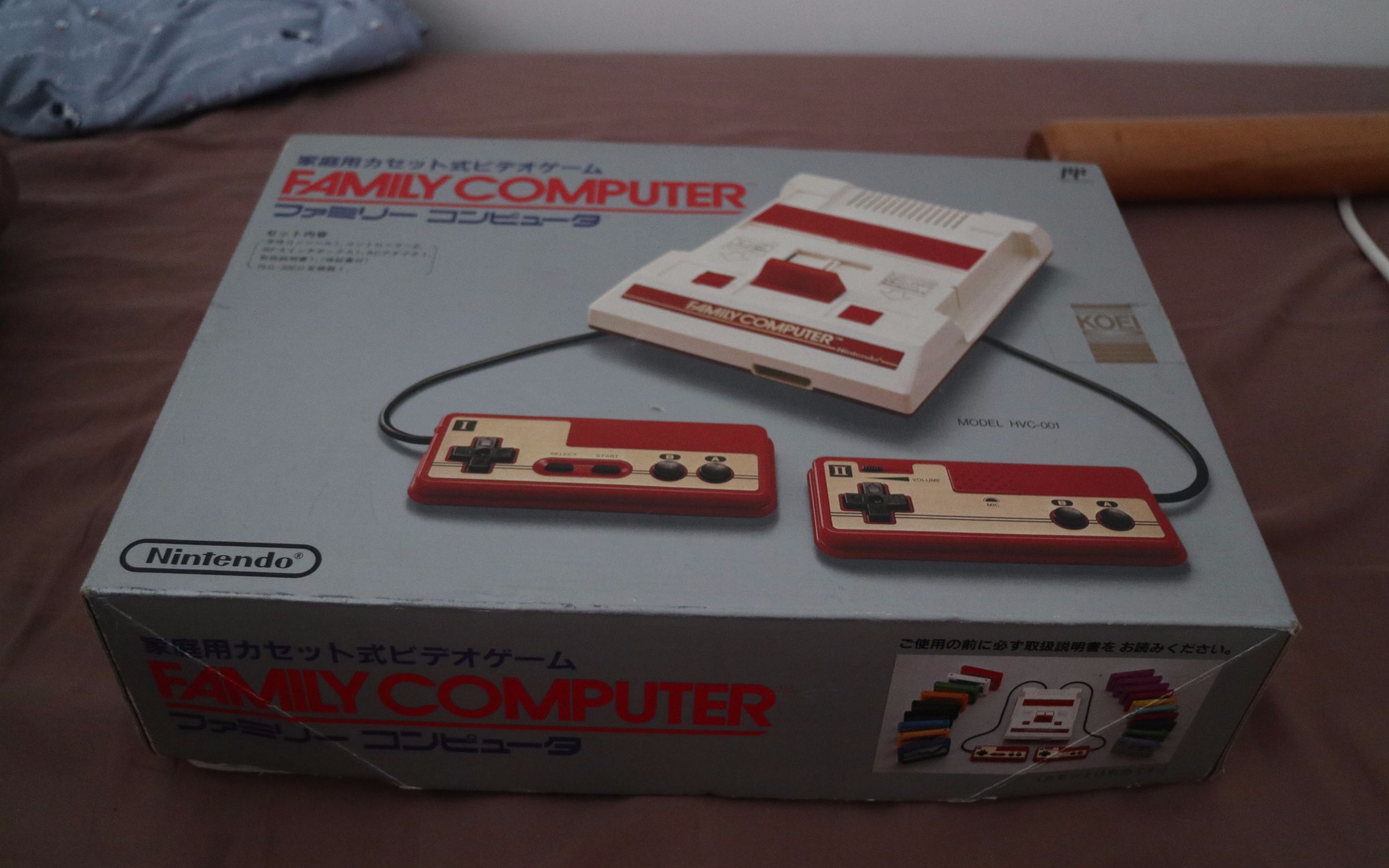 正版family computer红白机fc开箱试玩