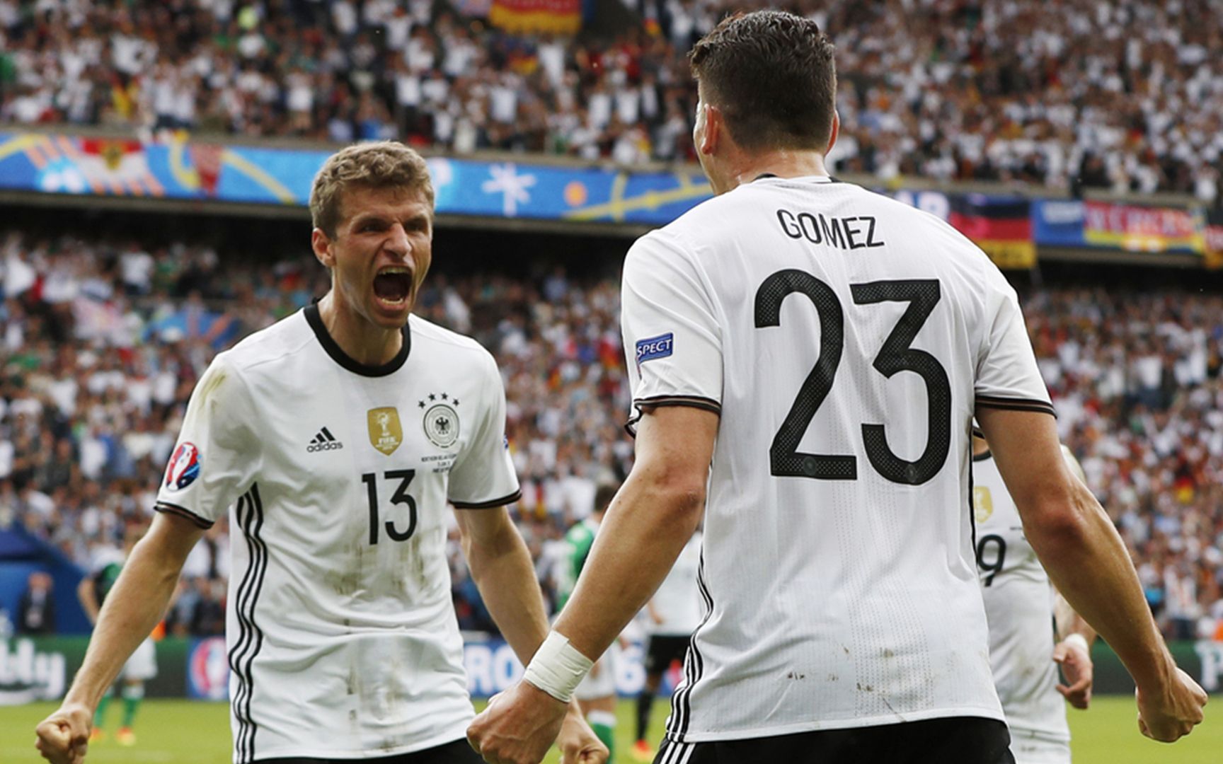 德国1-0北爱尔兰,戈麦斯一击制胜