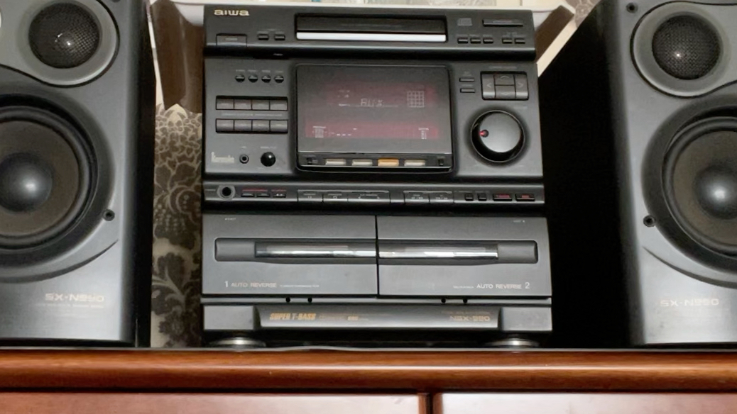 老古董aiwa 爱华nsx-990 周杰伦《菊花台》