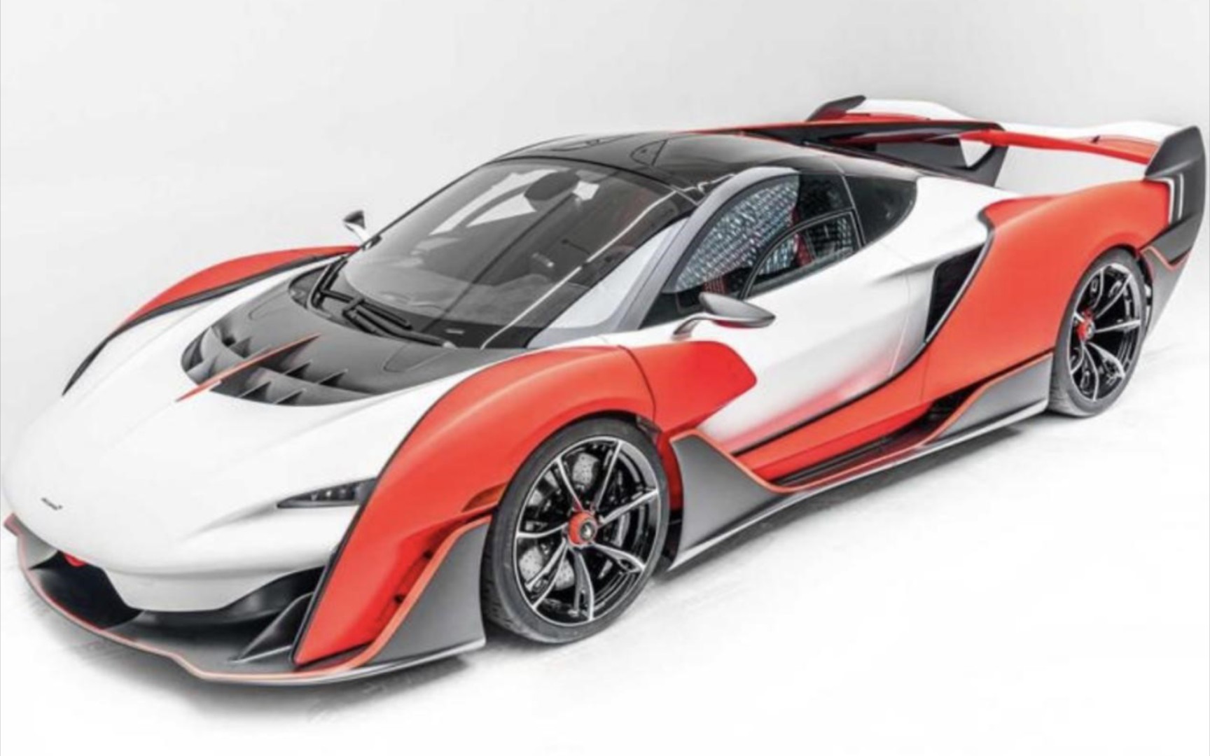 汽车合集44英国超跑迈凯伦军刀sabre全球限量15台1150马力的终极赛道