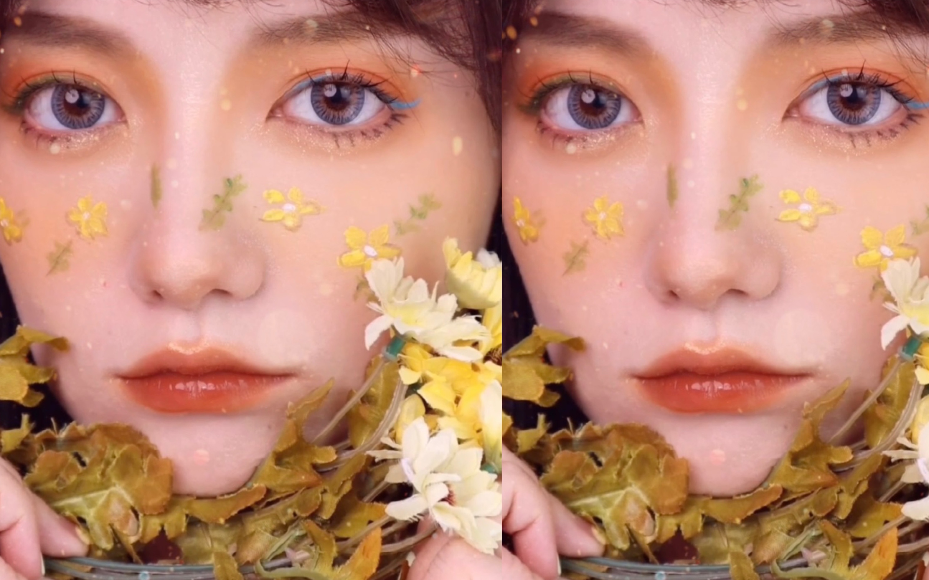 仙飘飘的花仙子仿妆,拿来吧你!