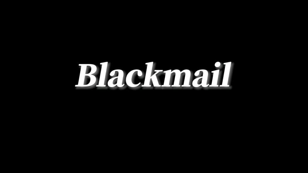 课本剧Blackmail...哔哩哔哩bilibili