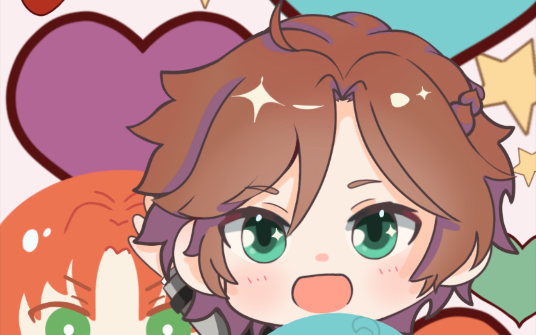 生贺绘图【三毛缟斑】