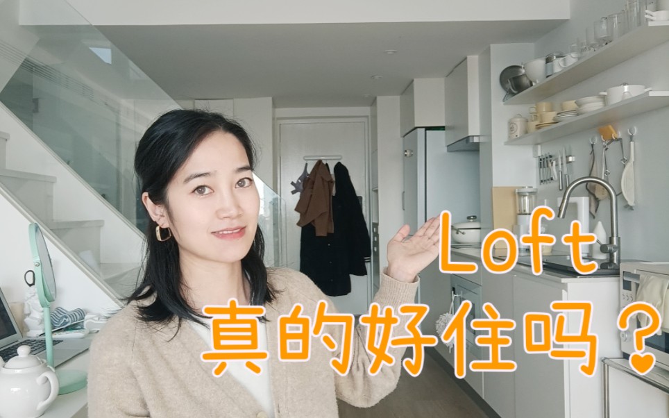 入住半年啦,真实体验loft公寓居住到底坑不坑哔哩哔哩bilibili