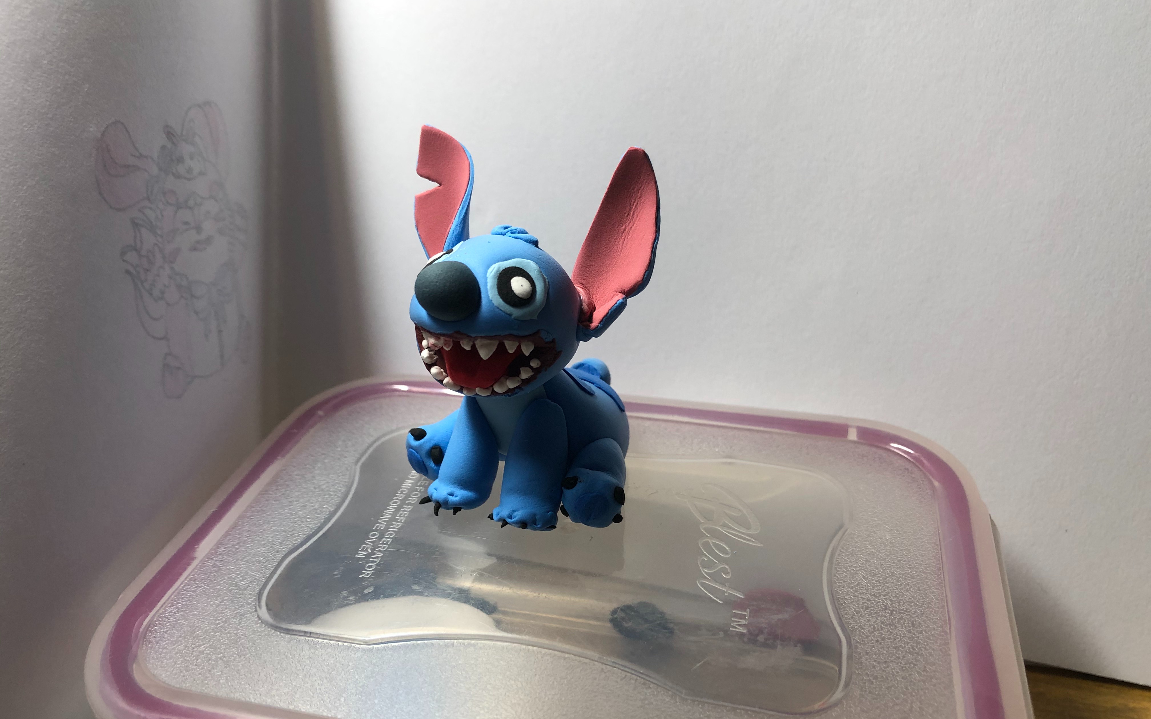 【黏土】史迪仔之嘴巴&耳朵_哔哩哔哩 (゜-゜)つロ 干杯~-bilibili