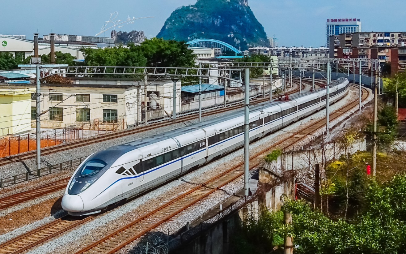 【先进黑脸进柳州】头是黑的crh2a