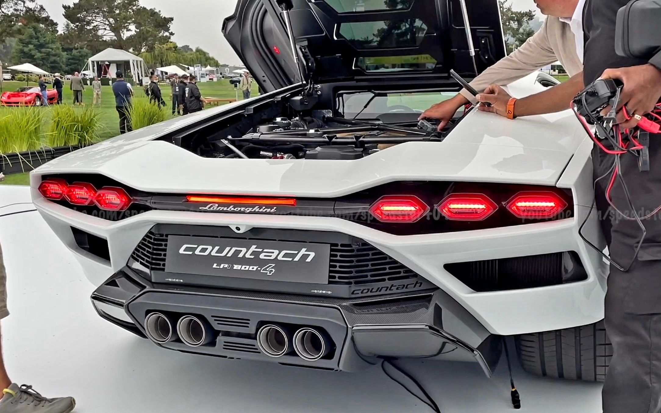 实拍全球限量112台兰博基尼countachlpi8004