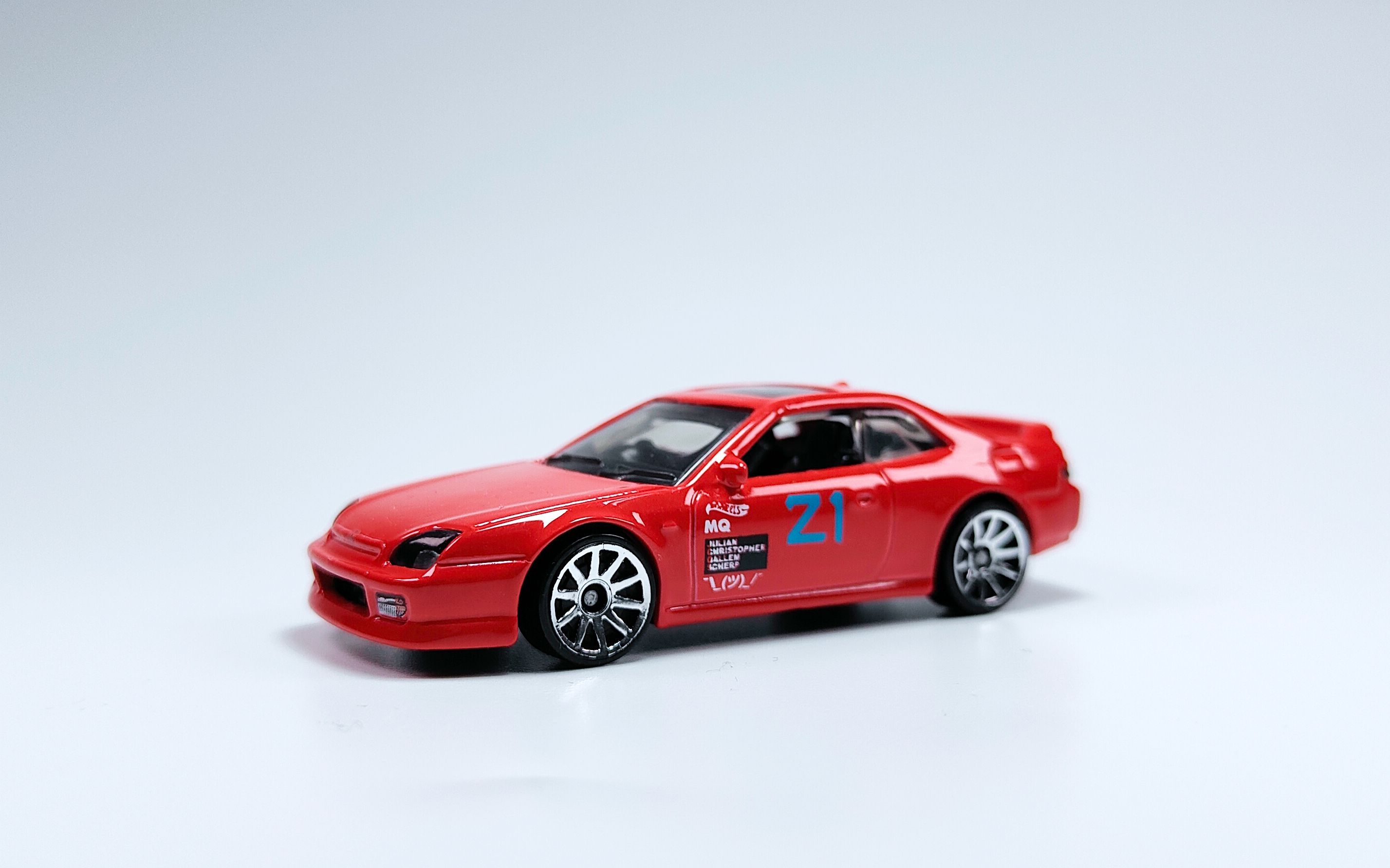 一分钟玩具开盒-风火轮日本经典系列普卡本田披露honda prelude开盒