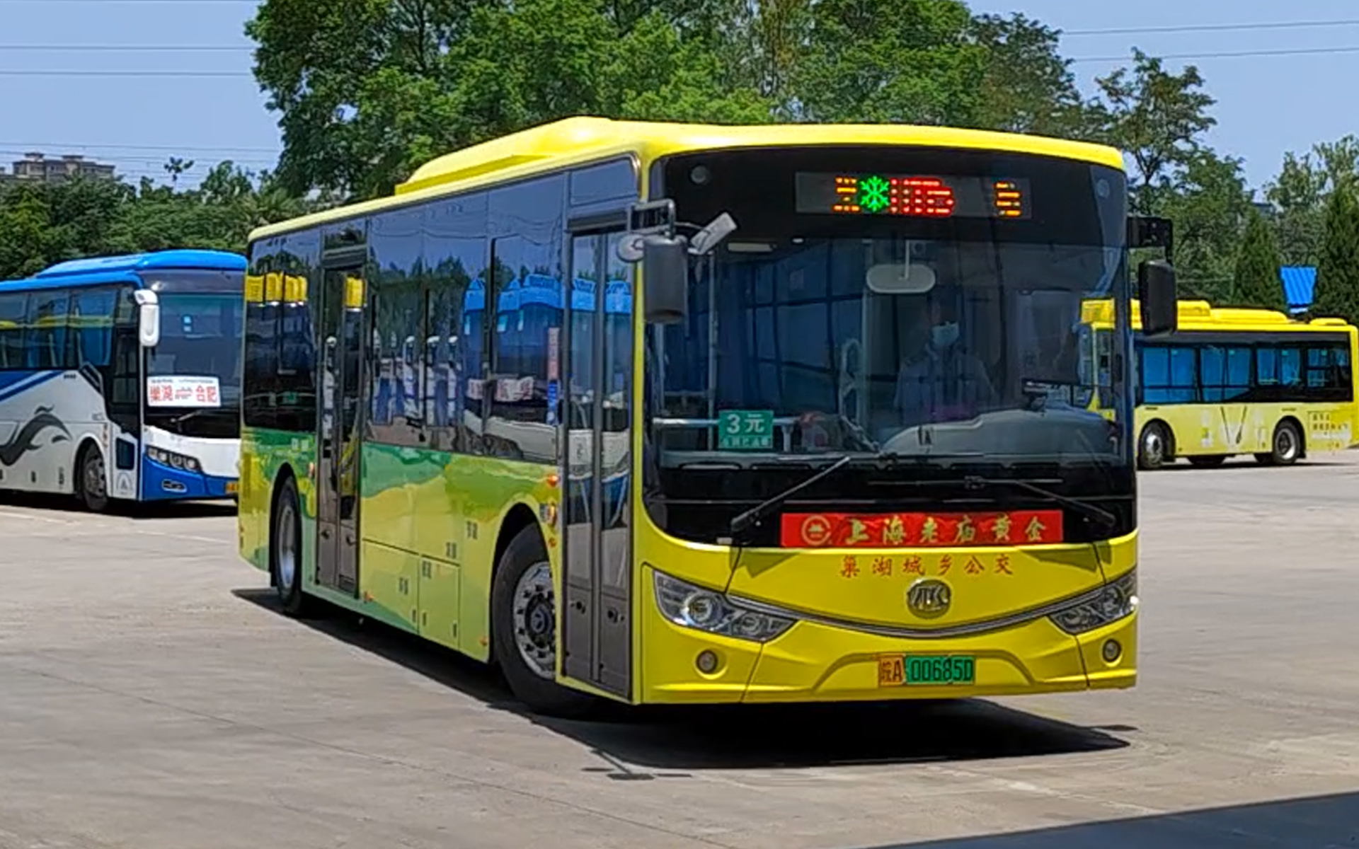 合肥公交pov系列巢湖特辑全程展望巢湖115路