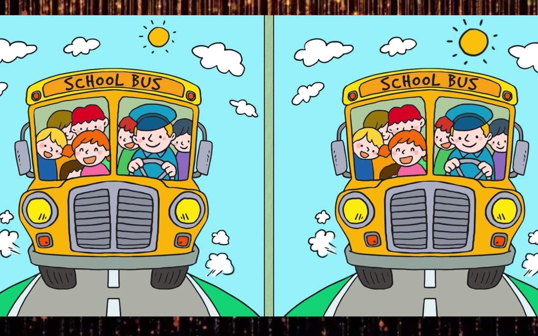 60秒大家一起来找茬——校车