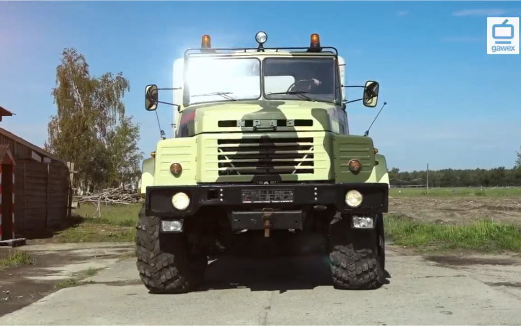 乌克兰 kraz 260卡车介绍_哔哩哔哩 (゜-゜)つロ 干杯~-bilibili