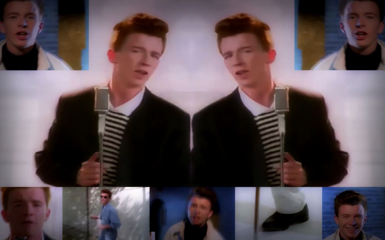 東方永不言棄永遠的rickroll