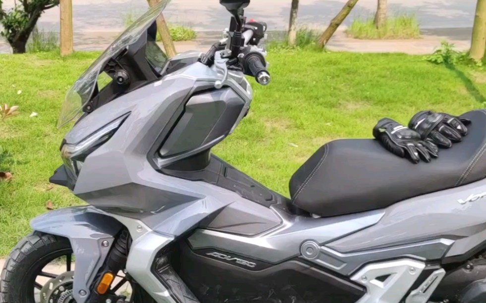 认真试驾了大阳150adv,帮家人订了一台,估计月底就能交货了