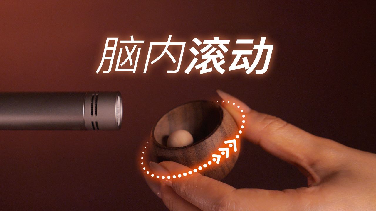 ASMR超级酥麻的脑内滚动触发+3D穿脑｜Bakery无人声助眠