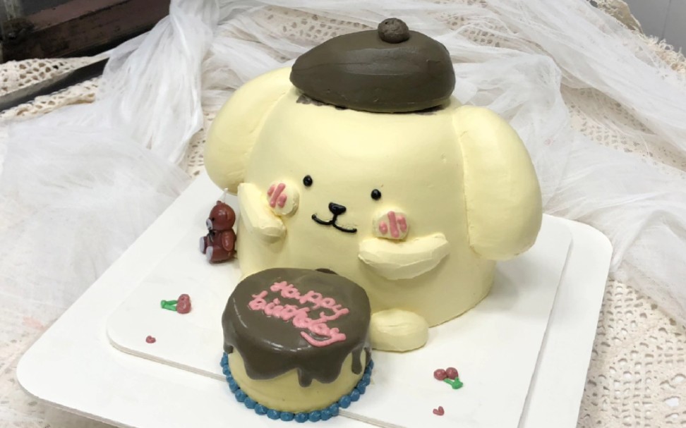 布丁狗特型蛋糕