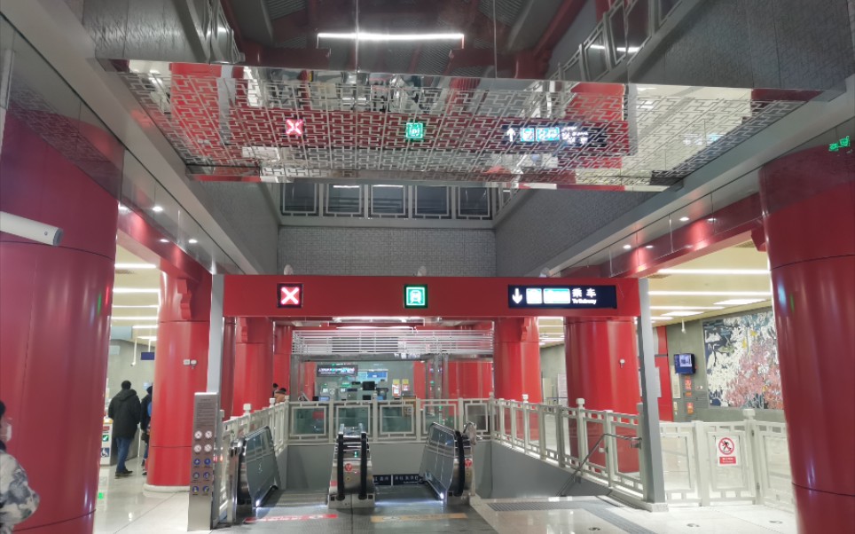 北京地铁前门站2号线→8号线pov