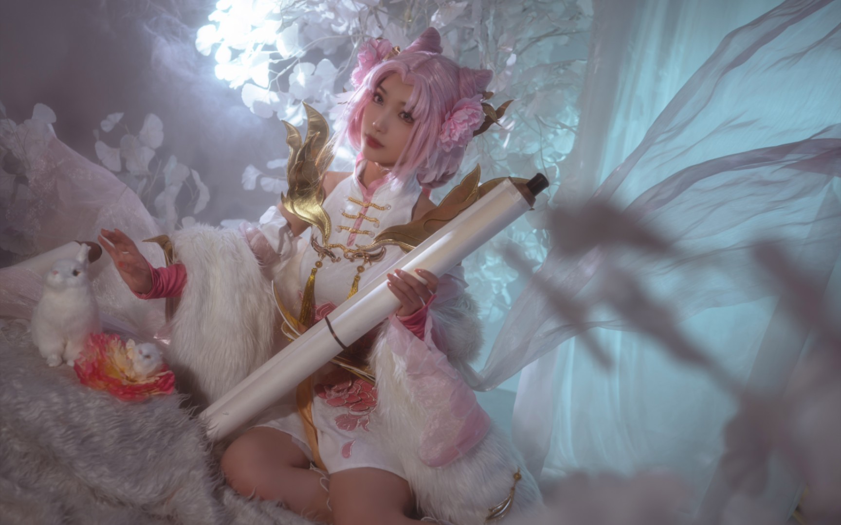 【王者荣耀cos】嫦娥 拒霜思 拒霜有信,归梦无凭