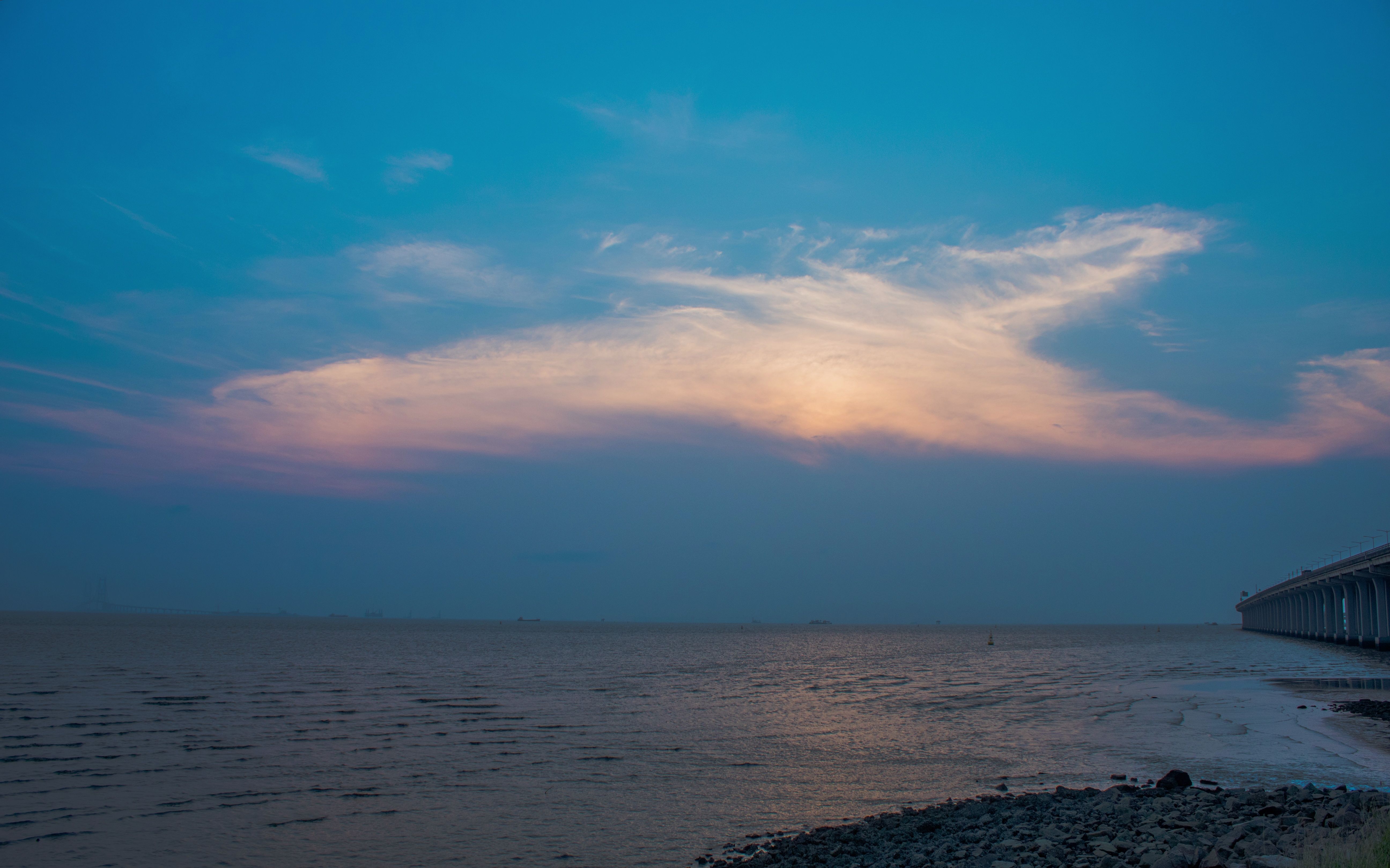 20230520 深圳西湾红树林公园 夕阳晚霞
