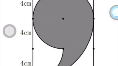 [图]六年级数学，奥数巧算阴影部分面积