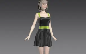 Скачать видео: 褶子系列3【Marvelous Designer】