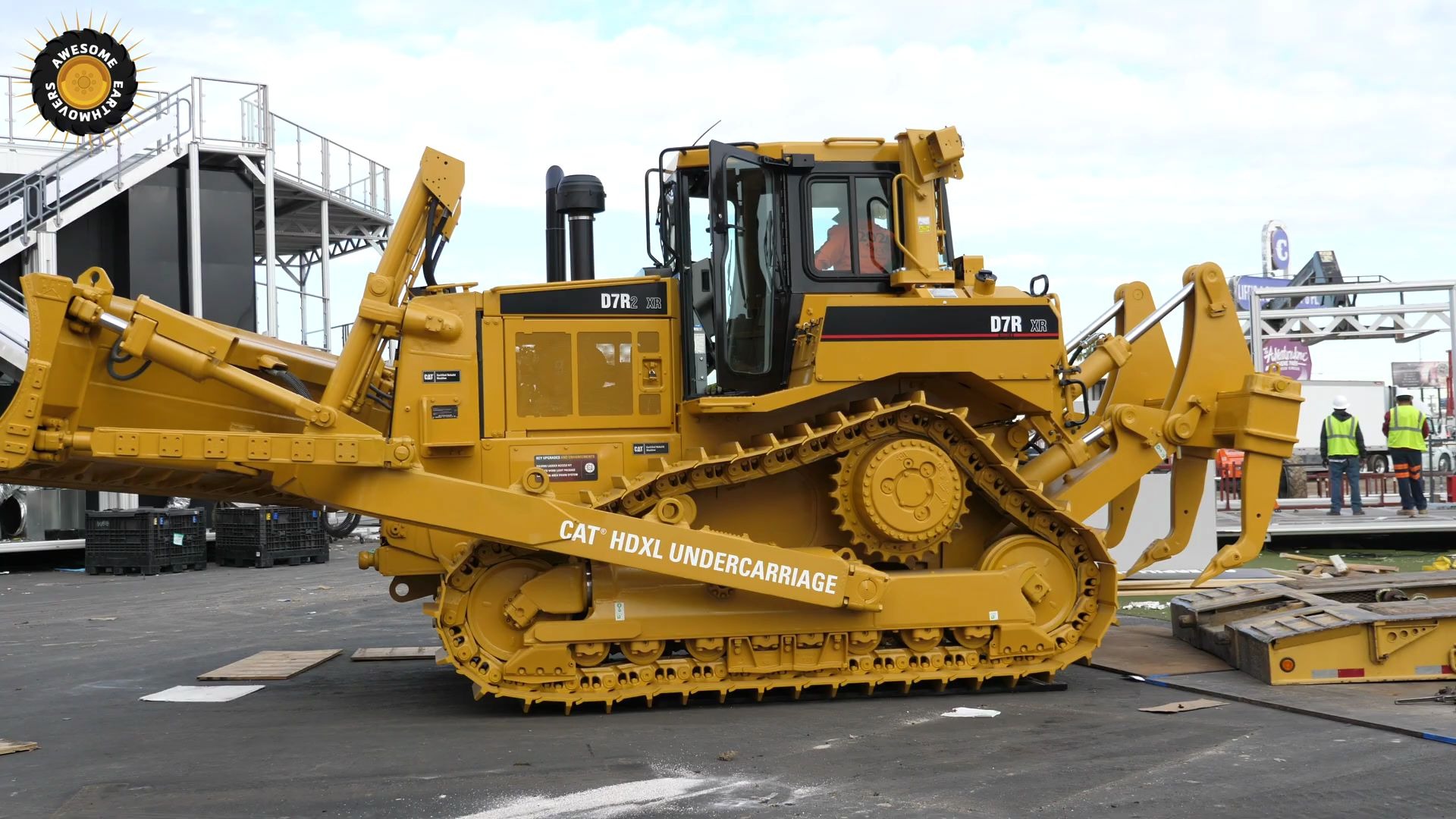 运输 cat d7r 推土机