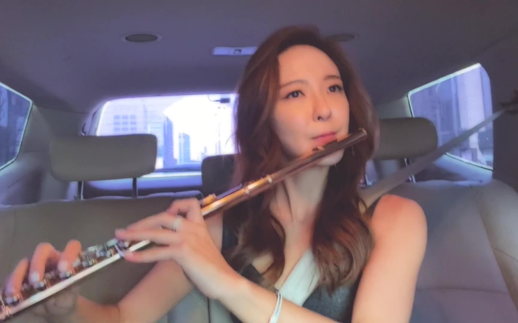 【长笛】崔娜静《mother arirang》- flute cover [k-trot in the car