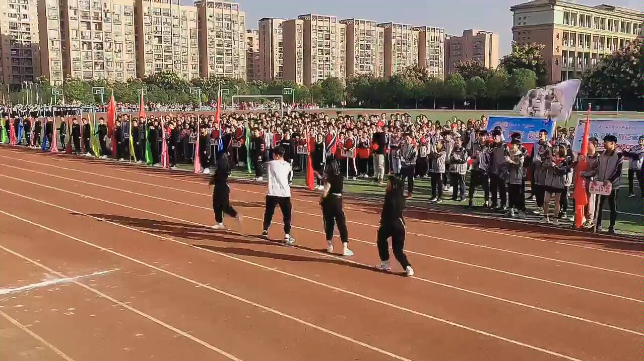 黄陂一中盘龙校区2019年运动会killthislove