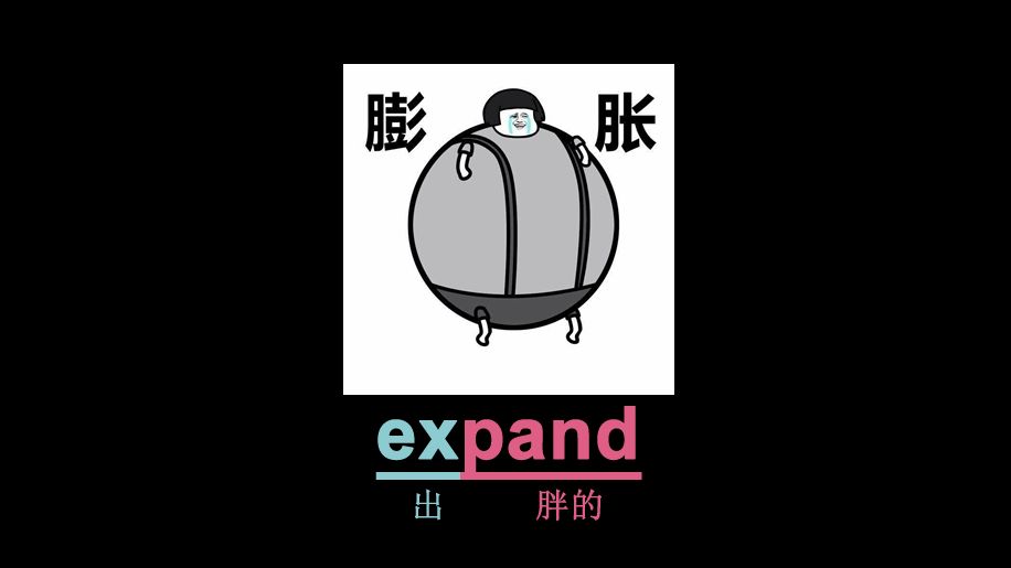 [点关注,单词记更多]一秒记单词expand哔哩哔哩bilibili