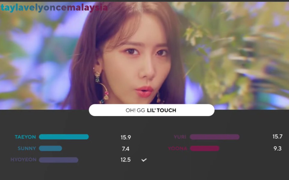 [图][歌词分配]少女时代SNSD OH! GG - LIL' TOUCH 懂不懂