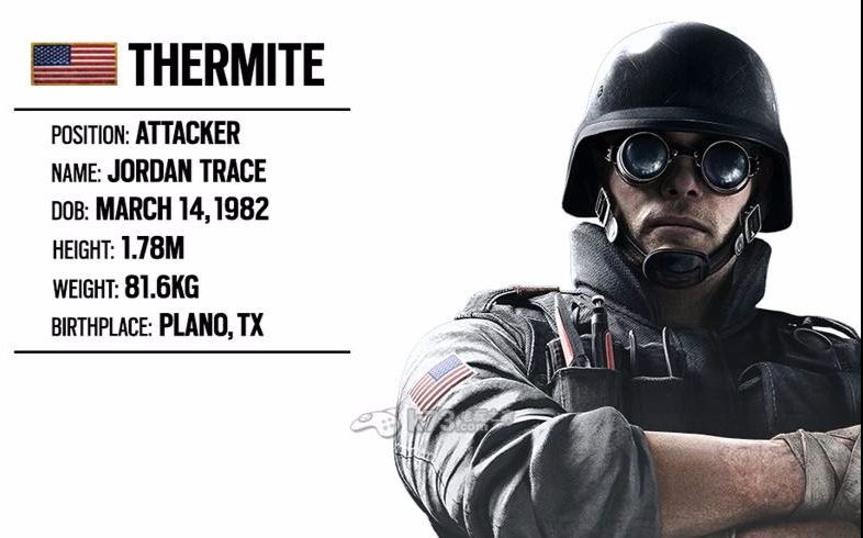 【颜西米】【彩虹六号】thermite无双凯源 | a little story