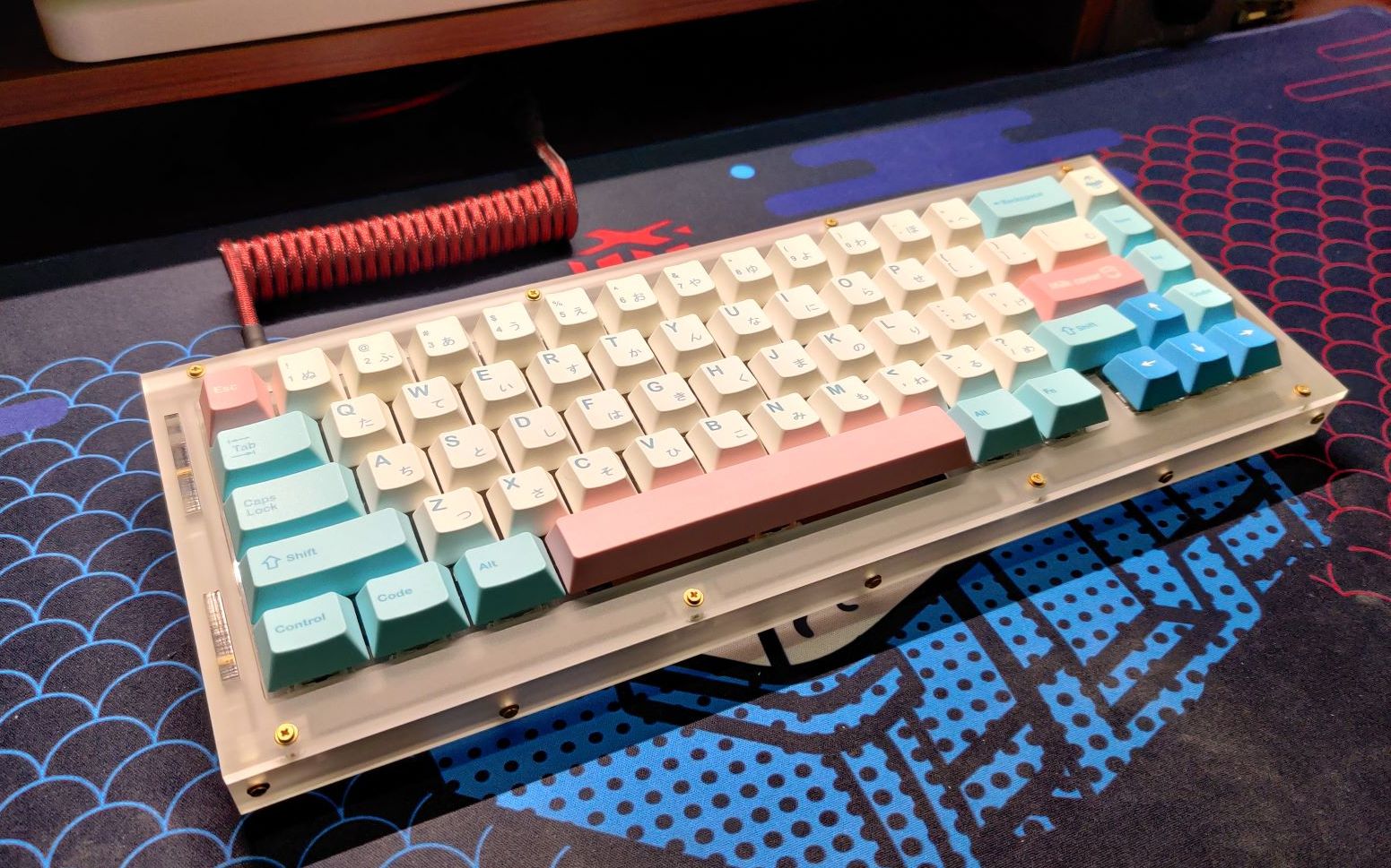 kk67v2不一样的亚克力键盘