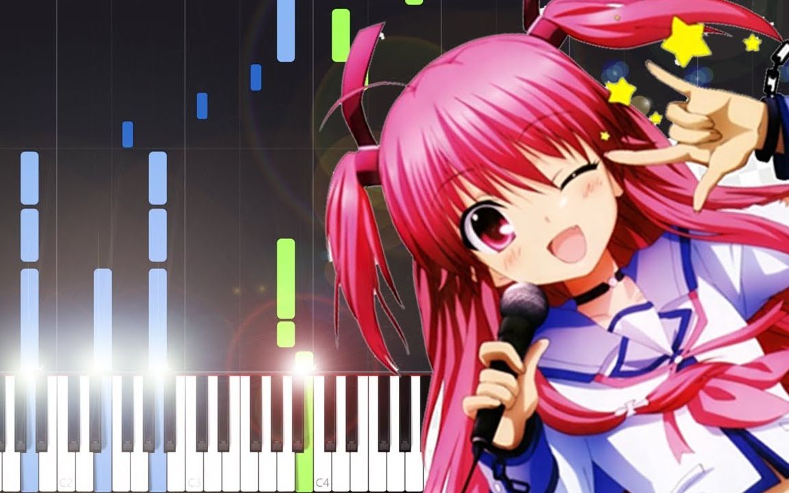 [图]Angel Beats! OST - 「一番の宝物」 (钢琴Synthesia版|Ray Krislianggi)