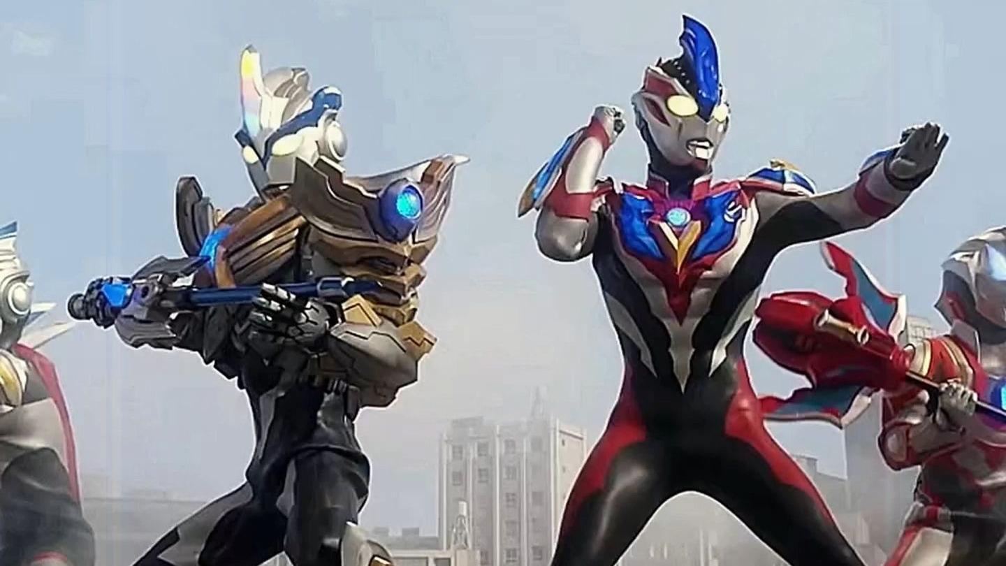 怎么变四个了?不对 #泰迦奥特曼剧场版新生代之巅