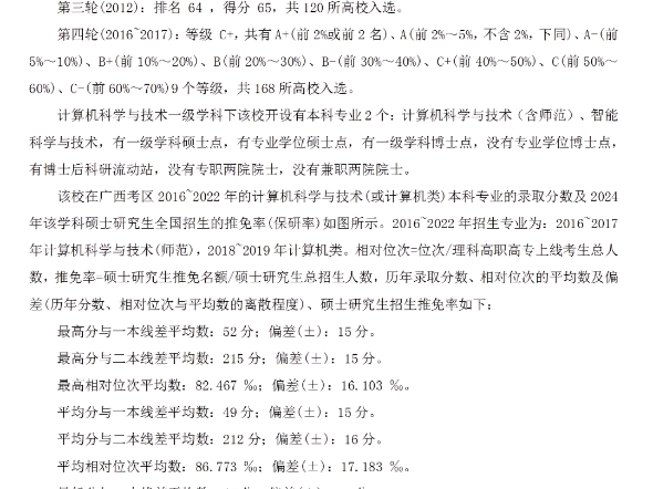 浙江师范大学计算机科学与技术广西高考历年分数?哔哩哔哩bilibili