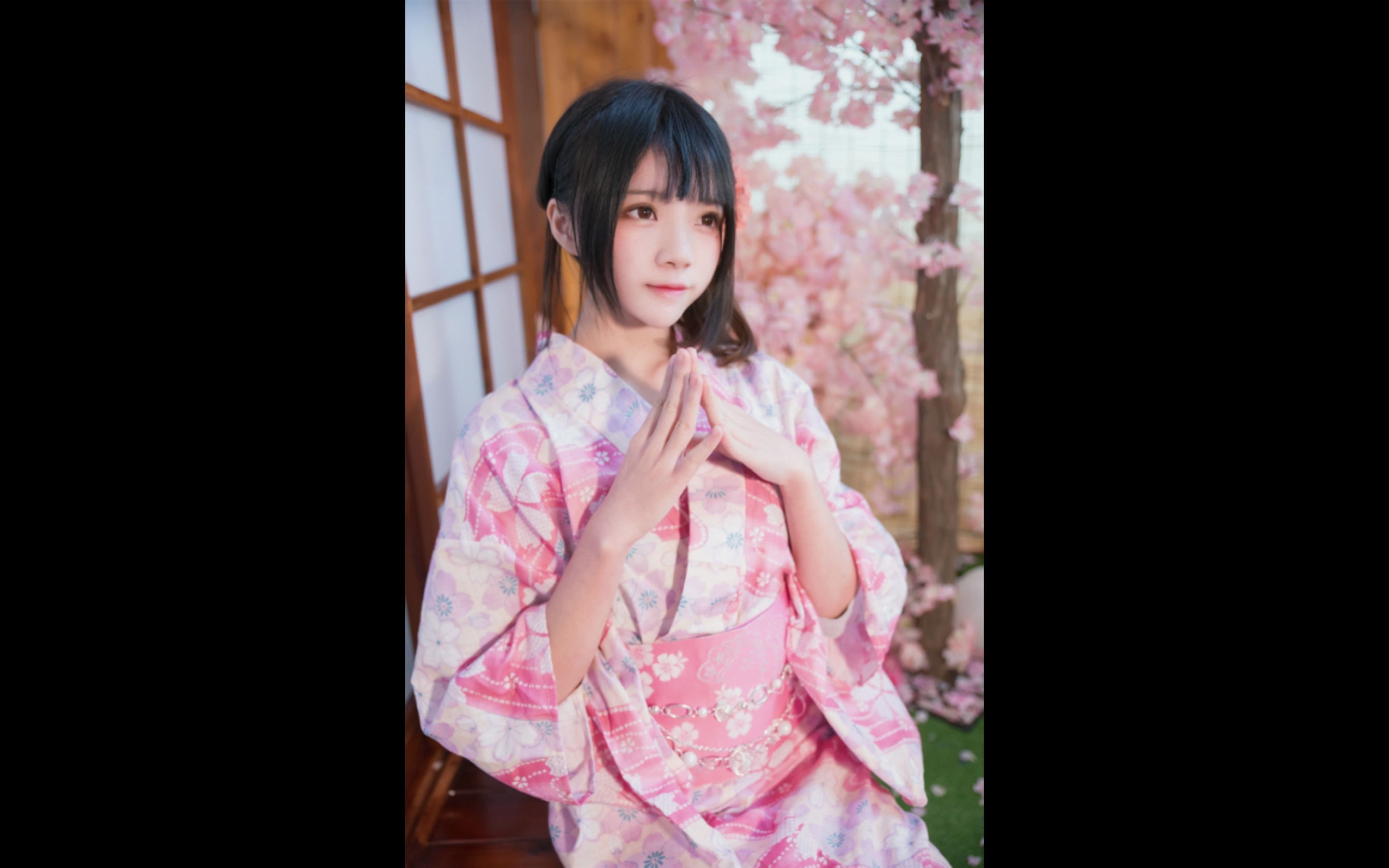 【萌妹子】桜桃喵和服什么的也太漂亮了吧!