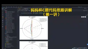 mathorcup数学建模C题讲解，代码初展示