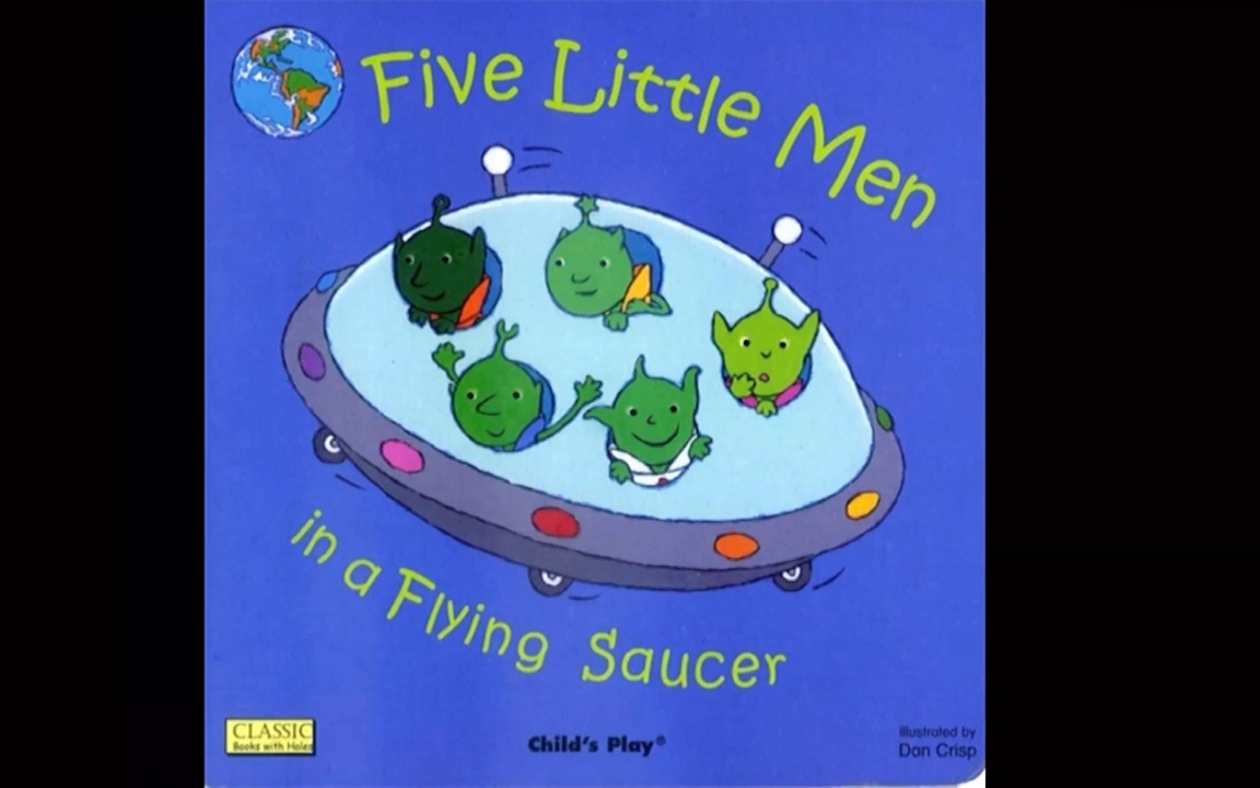 [图]第12课朗读｜Five Little Men In A Flying Saucer飞碟中的五个小人