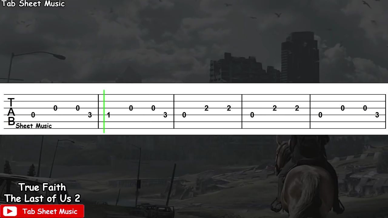 [图]【简单吉他谱】 最后生还者2 - The Last of Us 2 - True Faith