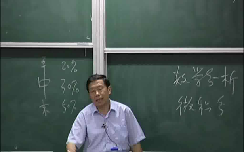 [图]中科大 史济怀 数学分析 最新音频重制版【一】