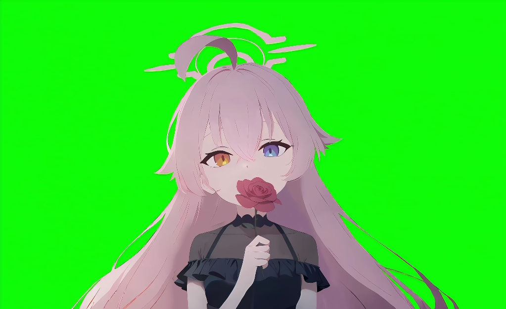 小鸟游星野绿幕