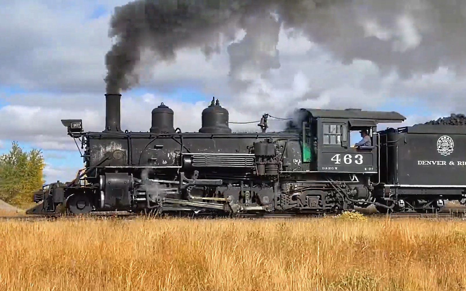 【超越时代的机械美】120岁的蒸汽机车 追车拍摄