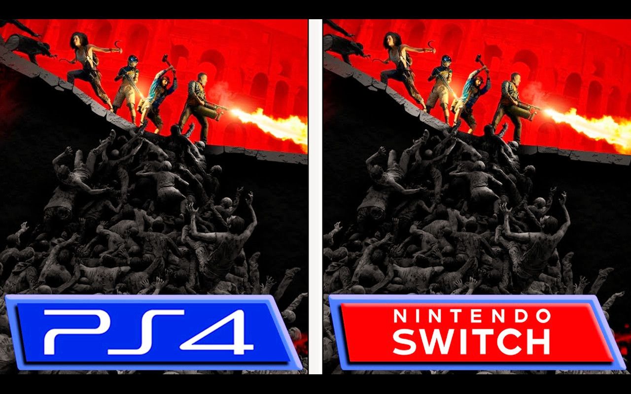 [图]僵尸世界大战 | Switch VS PS4 | 画质与帧数详细对比