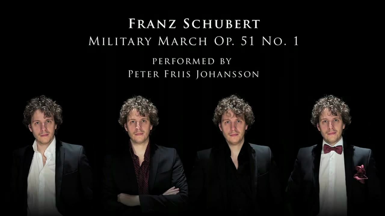 [图]八手连弹 舒伯特军队进行曲 Schubert Military March arranged for 8 hands