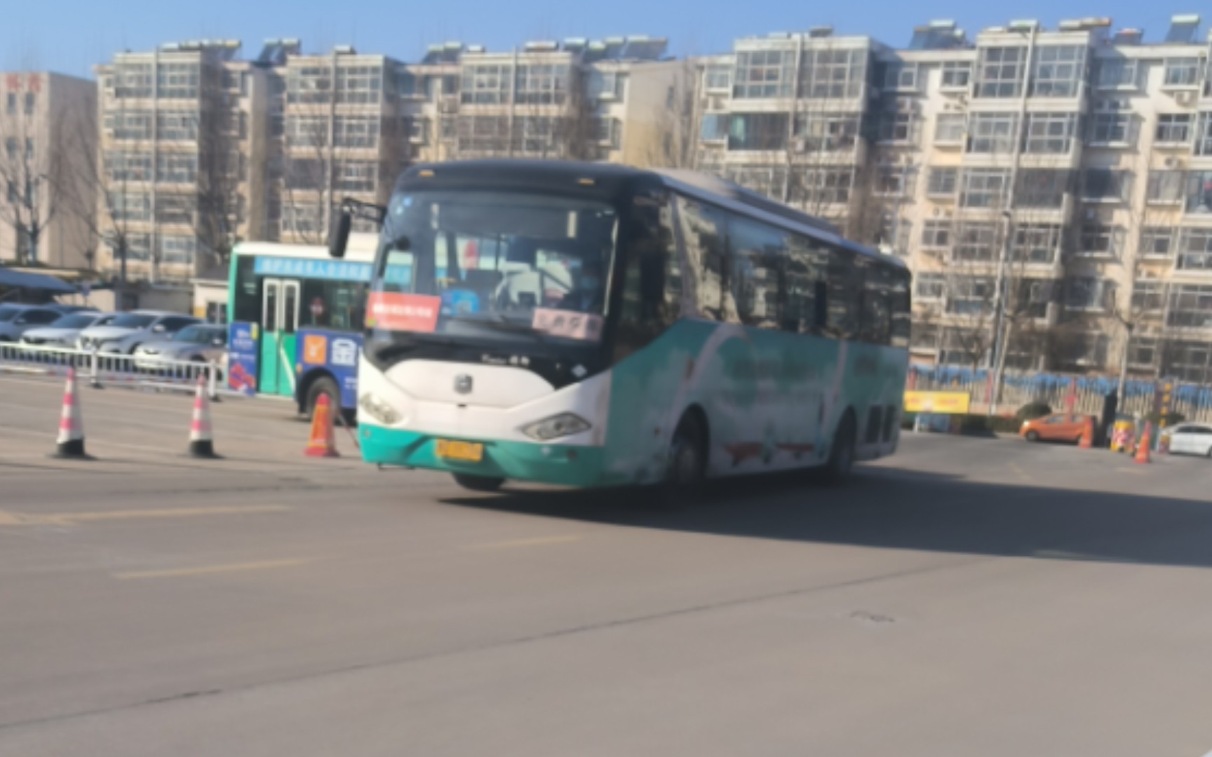 临沂公交车,开通试运营N5路,琅琊古城4号线→临沂大学,大家拜年好,哔哩哔哩bilibili