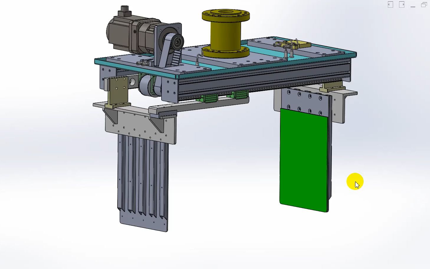 可实现无极大小的伺服夹爪,如何设计传动机构?_哔哩哔哩_bilibili